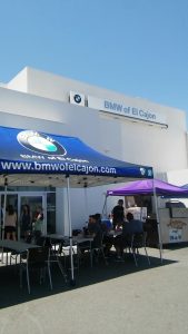 Full service employee appreciation luncheon for BMW of El Cajon.