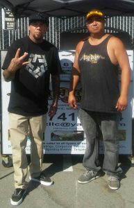 Noah " WUV" Bernardo from P.O.D with Big Boyz Tacos